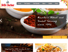 Tablet Screenshot of delhi-darbar.com
